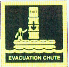 Evacuation chute
