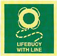 Lifebuoy with line